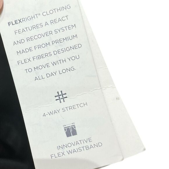 Haggar Black Classic Fit Cool Right Dress Pants, Size 44W X 32L, NWT - Picture 9 of 14